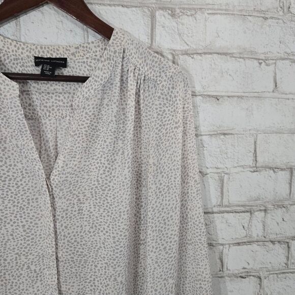 Adrienne Vittadini Long Sleeve Blouse - Picture 10 of 11